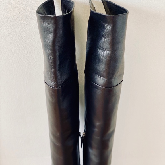 Gorgeous TOM FORD Black Leather Over The Knee Boots ๐NWT๐ - Picture 10 of 15